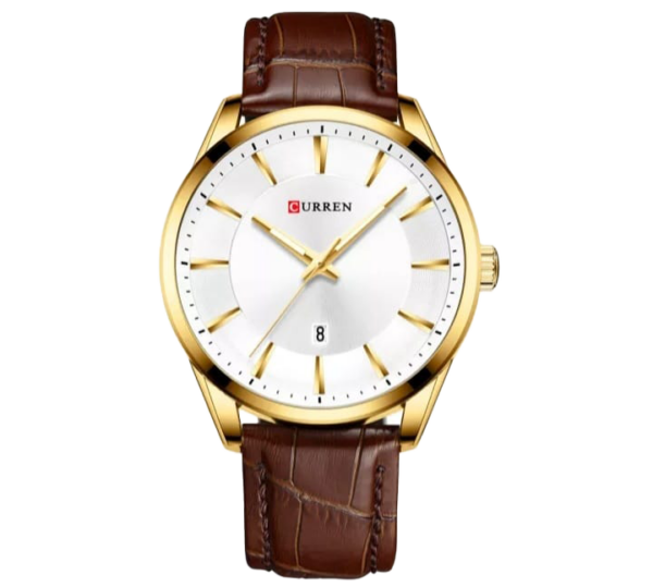 curren-8365-watch-white-gold-brownbelt