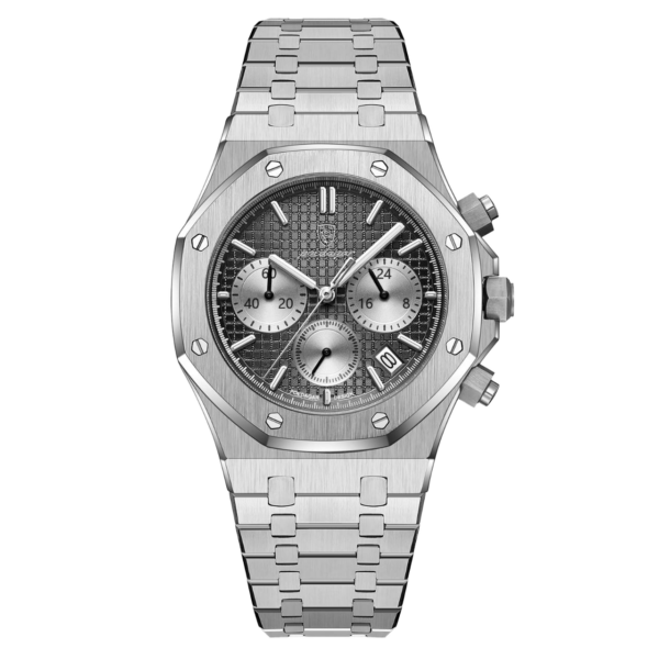 poedagar-926-watch-black-silver-silver