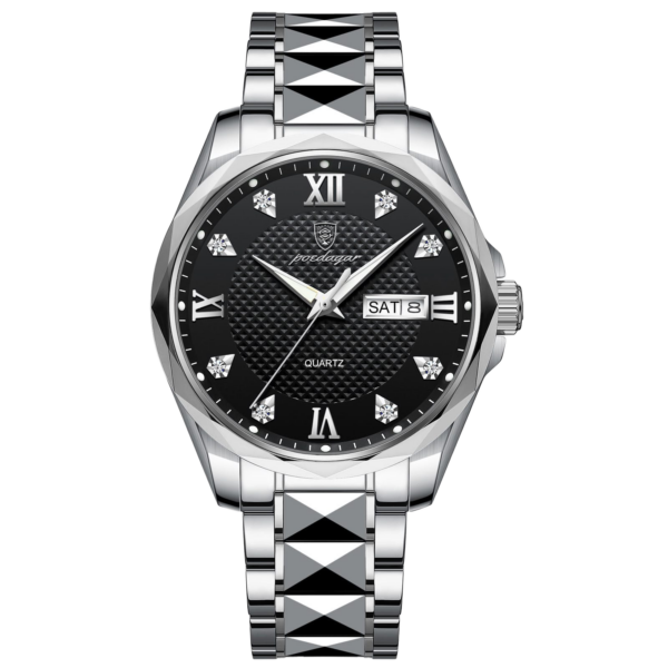 poedagar-998-watch-black-silver-silver