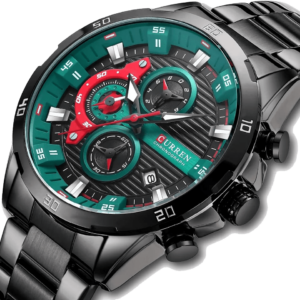 curren-8402-watch-green-black