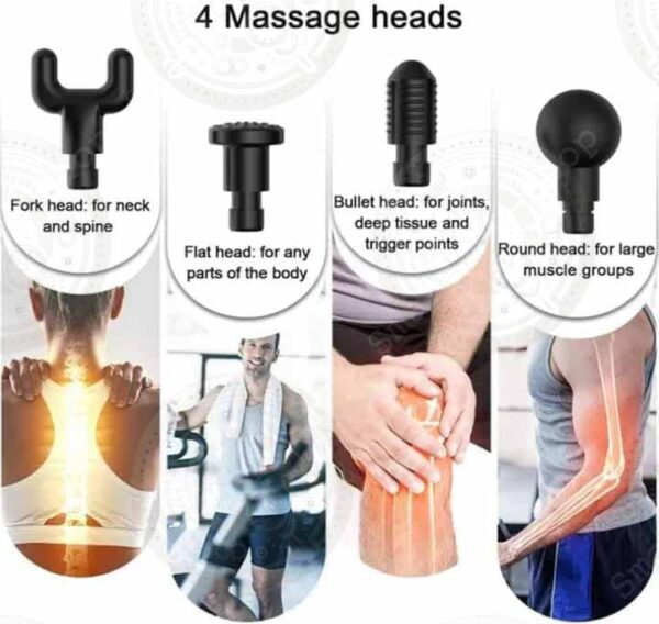 fascial-gun-kh-320-muscle-electric-massager-heads