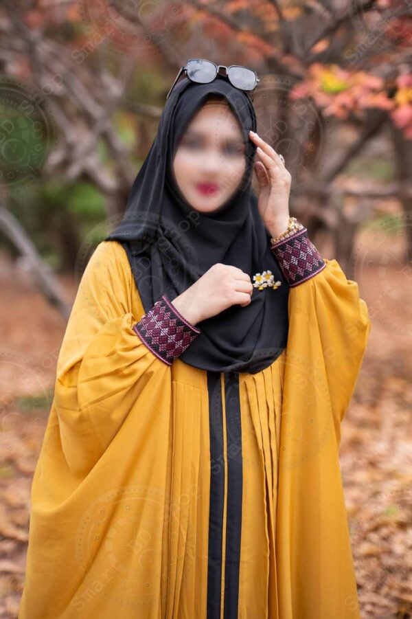 mishkat-abaya-yellow