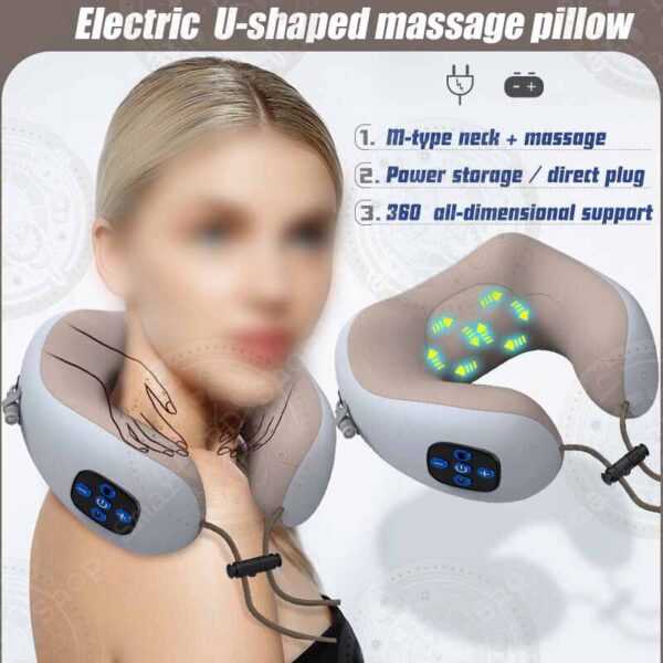 u-shaped-pillow-multi-function-shoulder-cervical-neck-electric-massager-features